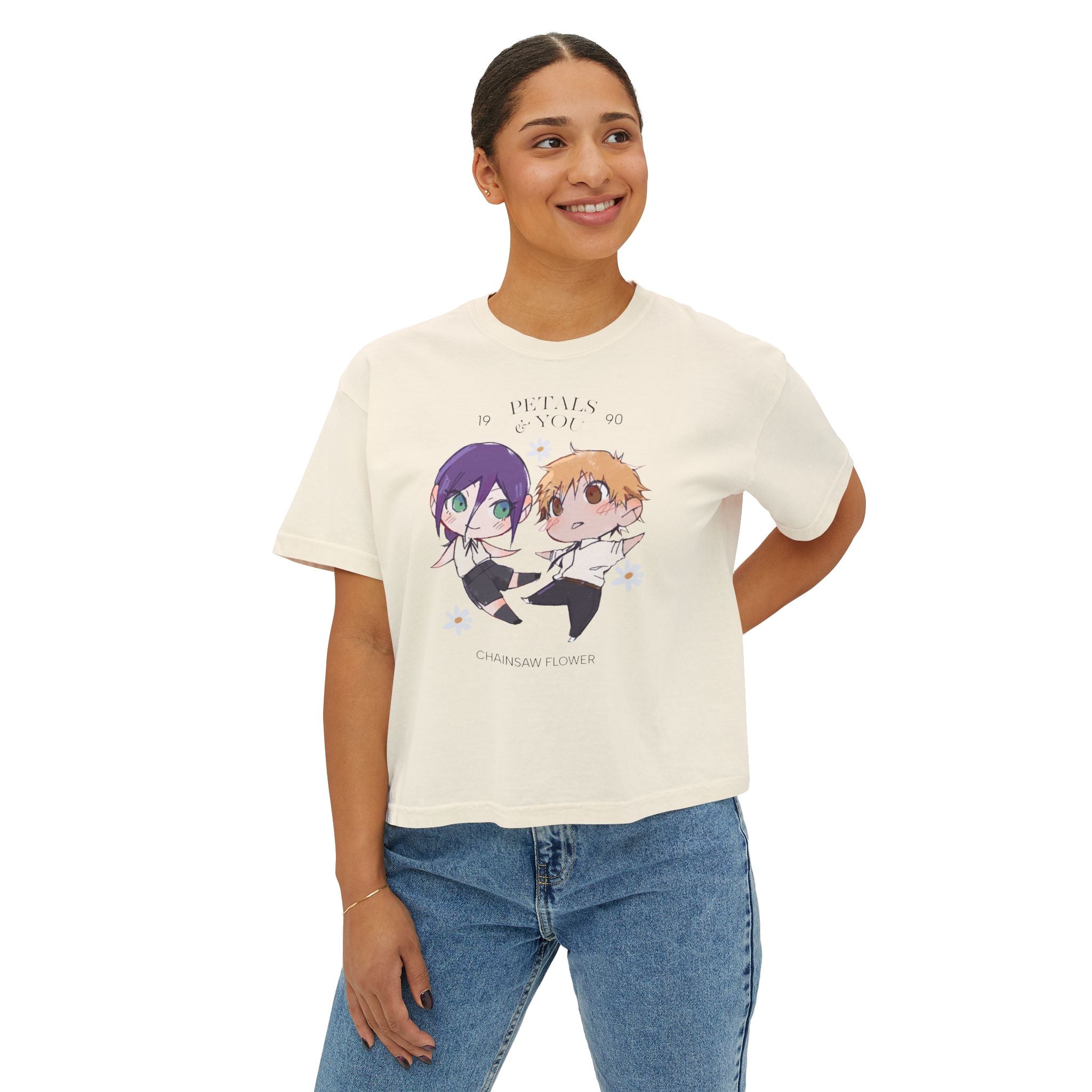 cute reze and denji shirt