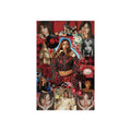 Pink panthheress Collage Fine Art Poster — Retro Pop Portrait Wall Art