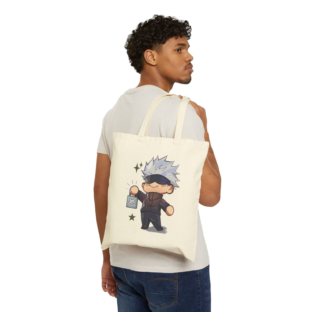 Cute Gojo Cotton Tote Bag