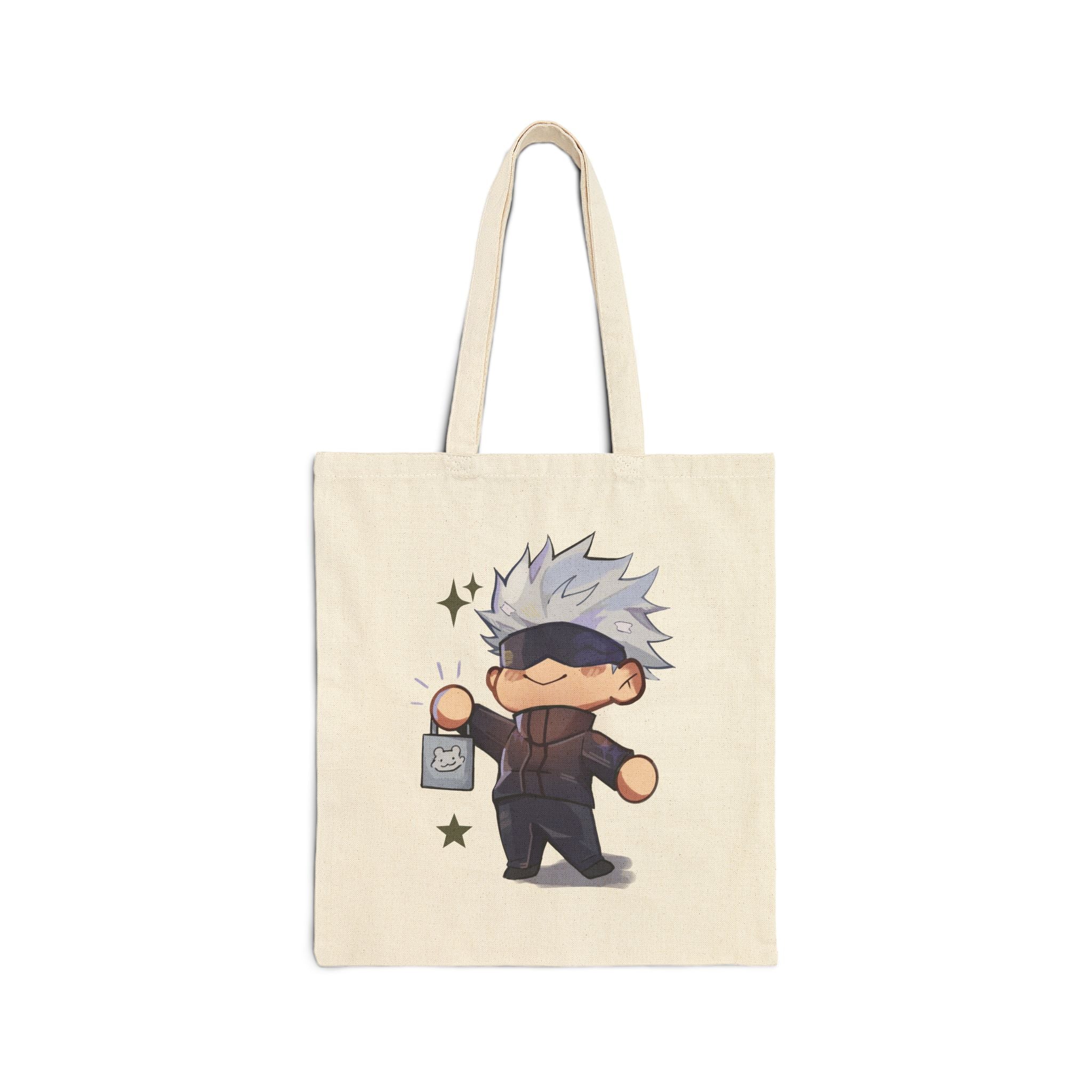Cute Gojo Cotton Tote Bag